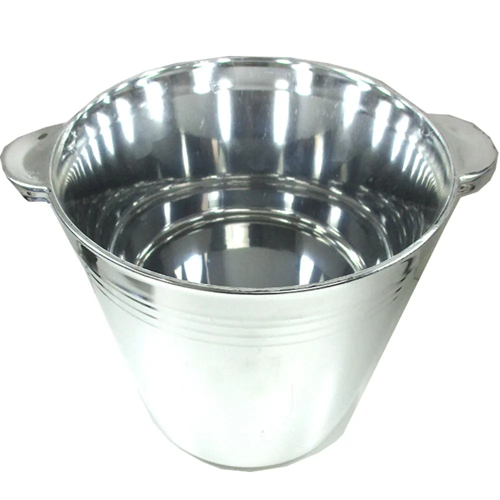 12Pc  Elegant Ice Bucket Cooler Wine Chiller Champagne Bar Beer Party Plastic 6L