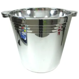 12Pc  Elegant Ice Bucket Cooler Wine Chiller Champagne Bar Beer Party Plastic 6L