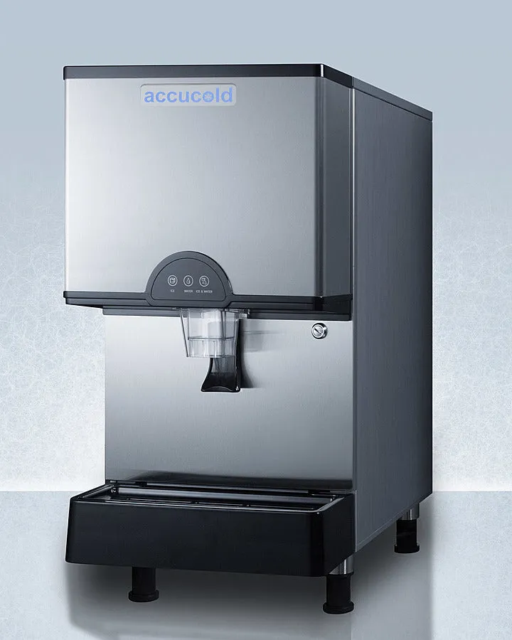 Accucold Ice & Water Dispenser in Stainless Steel with or w/o Filter - AIWD282