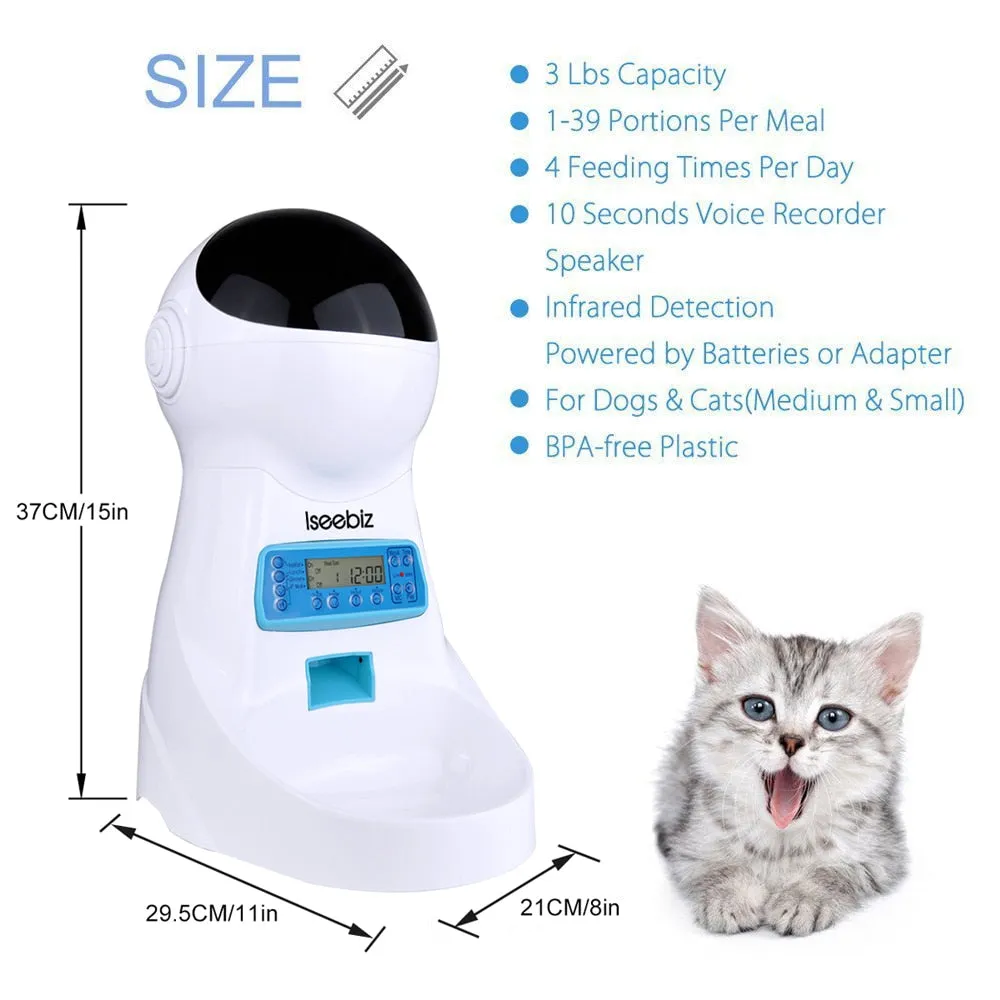 Alimentador de Pets Automático / Também pode ser controlado pelo App