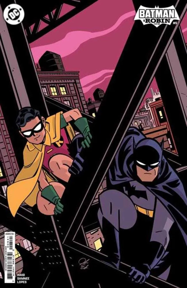 Batman & Robin Year One #5 (Of 12) Cover D 1 in 25 Jacob Edgar Card Stock Ratio Variant