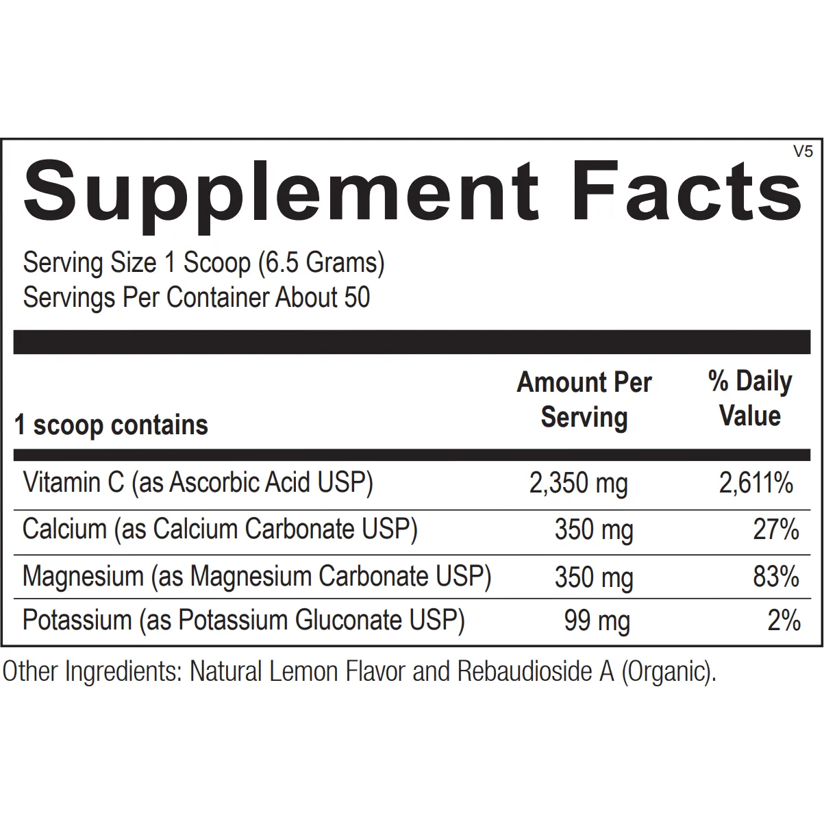 Buffered C Powder
