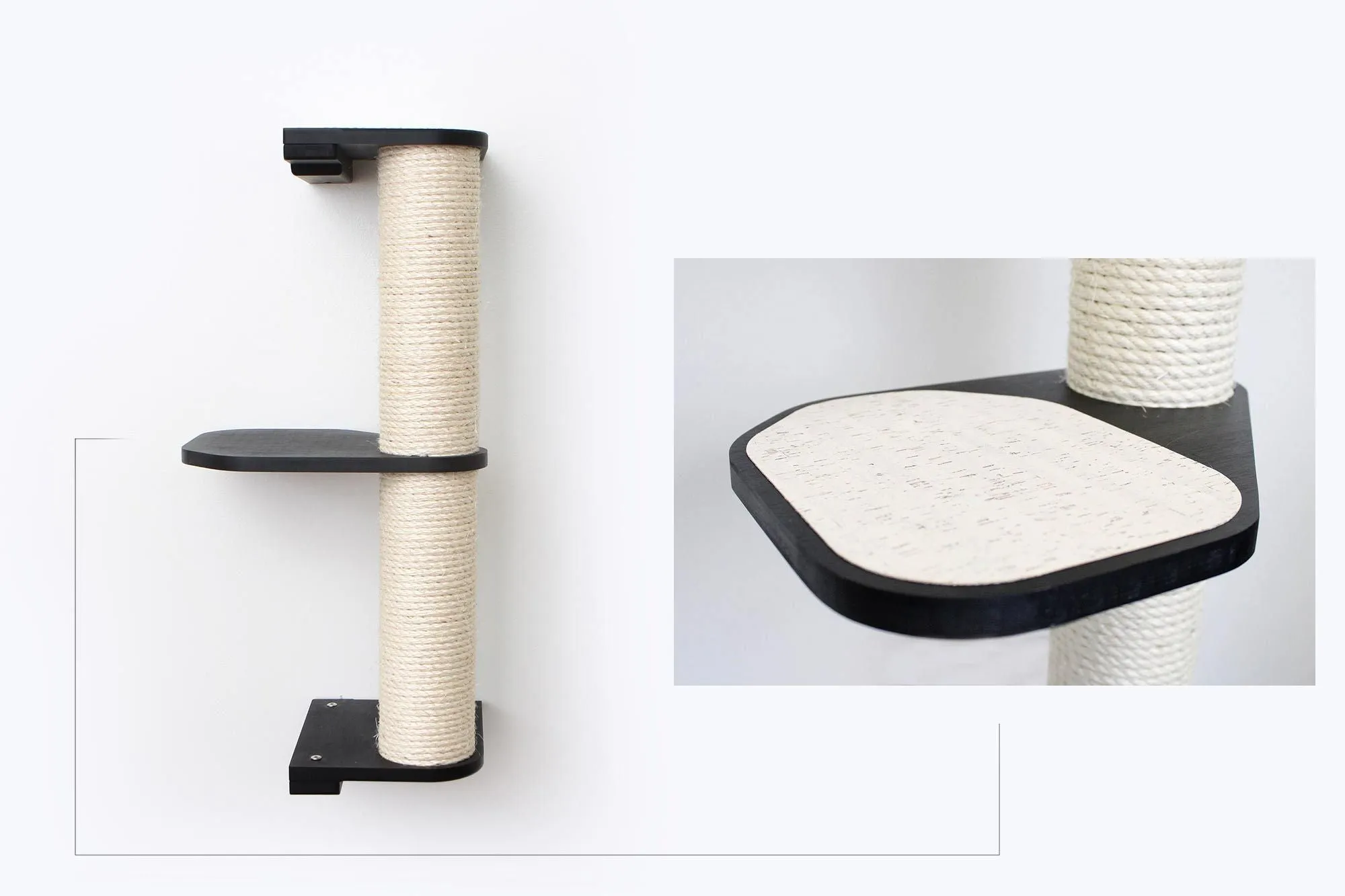 Cat Scratching Pole (Wall-Mounted)