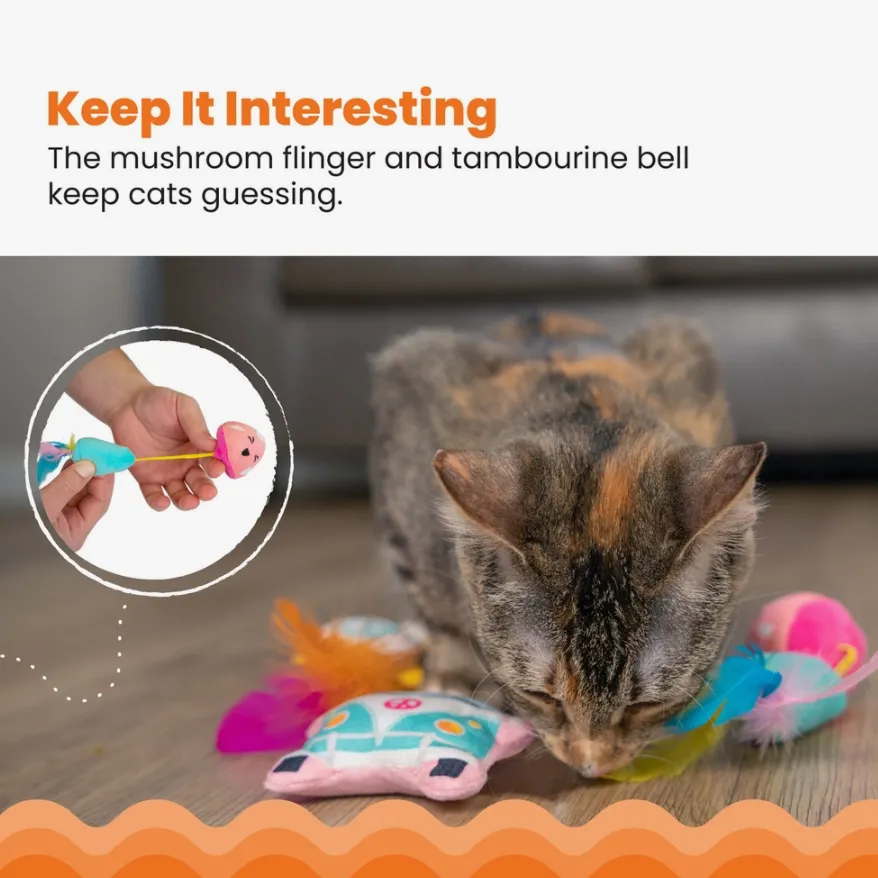 Catnip Carnival Cat Toys (Set of 3)