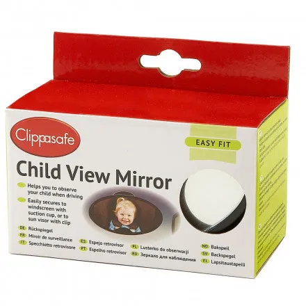 Clippasafe Child View Mirror (Black)