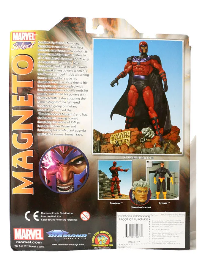 Diamond Select Toys - Marvel Select - Magneto (72089) LOW STOCK