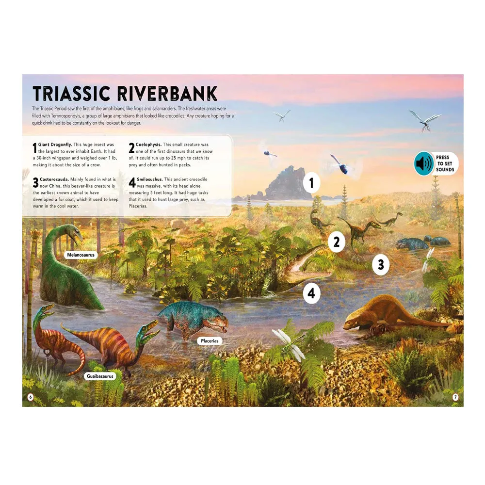 Dinosaurs & Prehostoric Life: Sound Book
