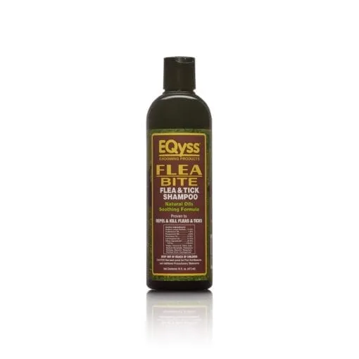 EQyss Flea-Bite Shampoo – Natural Flea & Tick Shampoo 16 oz