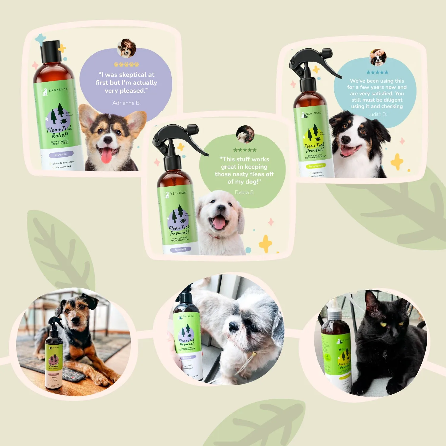 Flea|Tick Shampoo  (Lemongrass)