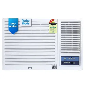 Godrej WFC 12UTC3-WWA 1 Ton 3 Star, Turbo Mode, Window AC (Copper, Anti Corrosive Blue Fin)