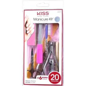 KISS PROFESSIONAL MANICURE 20 PCS KIT # RMK01