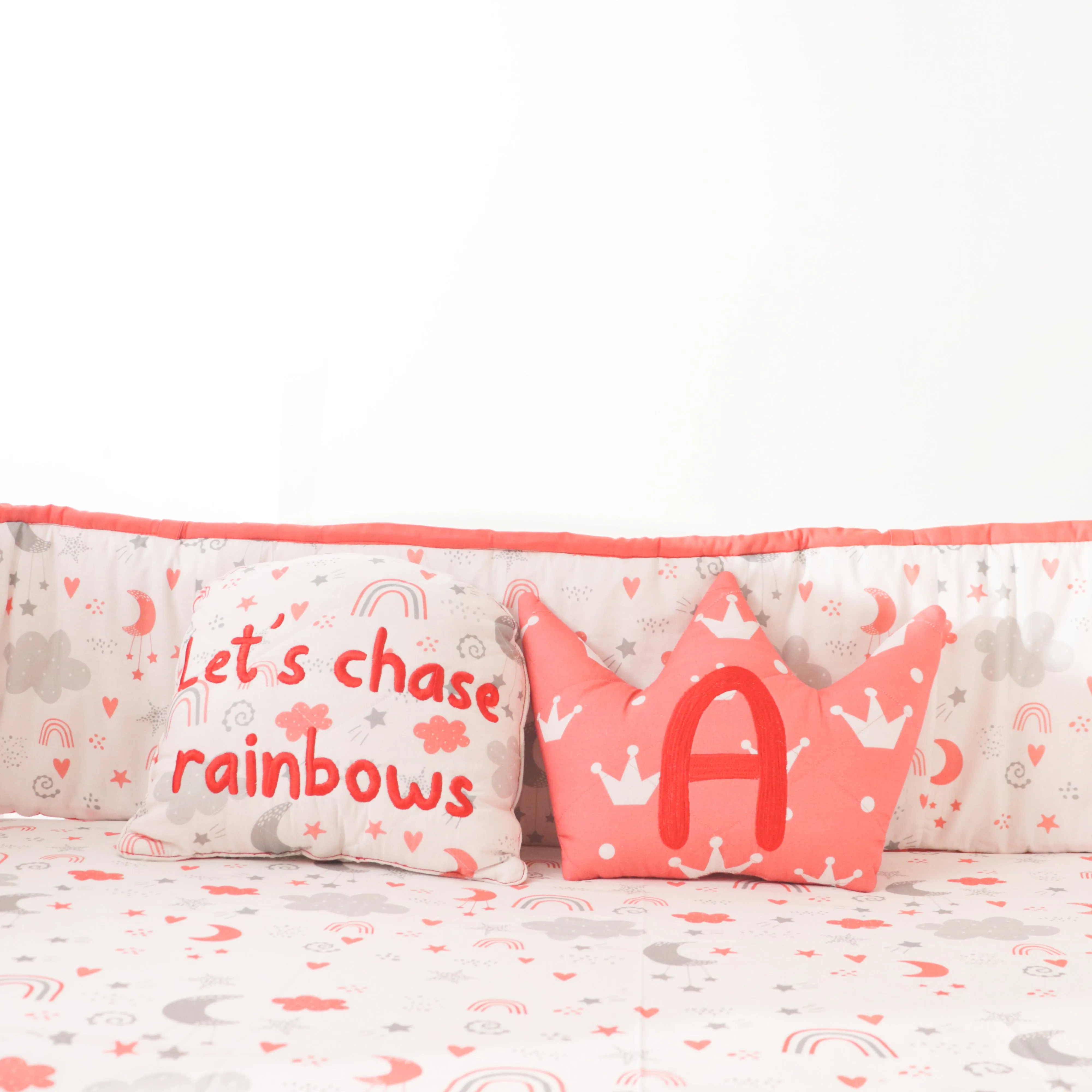 Let's Chase Rainbows - Throw Cushion