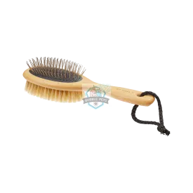 Lila Loves It Double-Sided Dog Brush