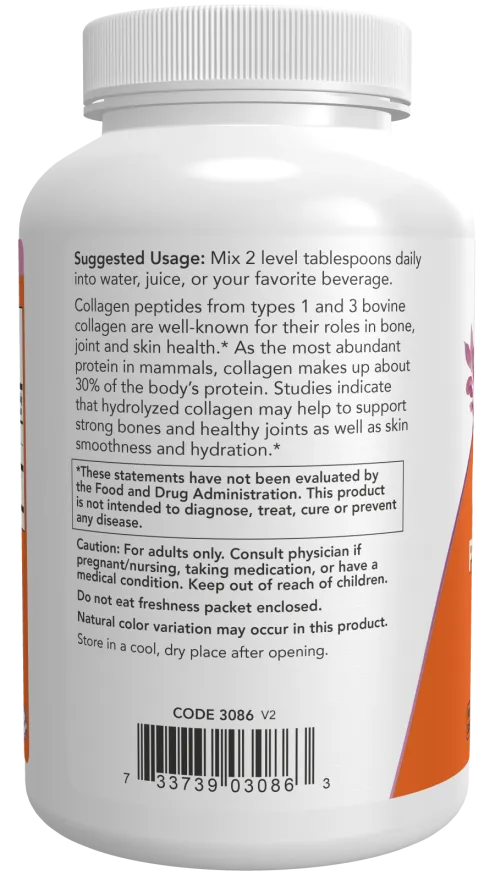 Now Collagen Peptides Powder
