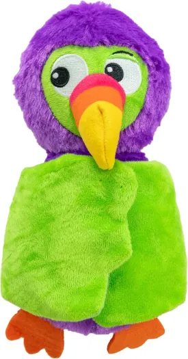 Outward Hound by Nina Ottosson Hide-Ablez Plush Dog Puzzle with Treat Ball, Toucan, Multicolored