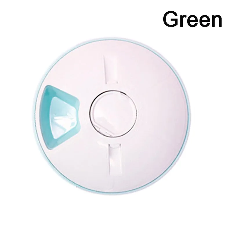 Pet Automatic Timer 6 Grids Food Dispenser