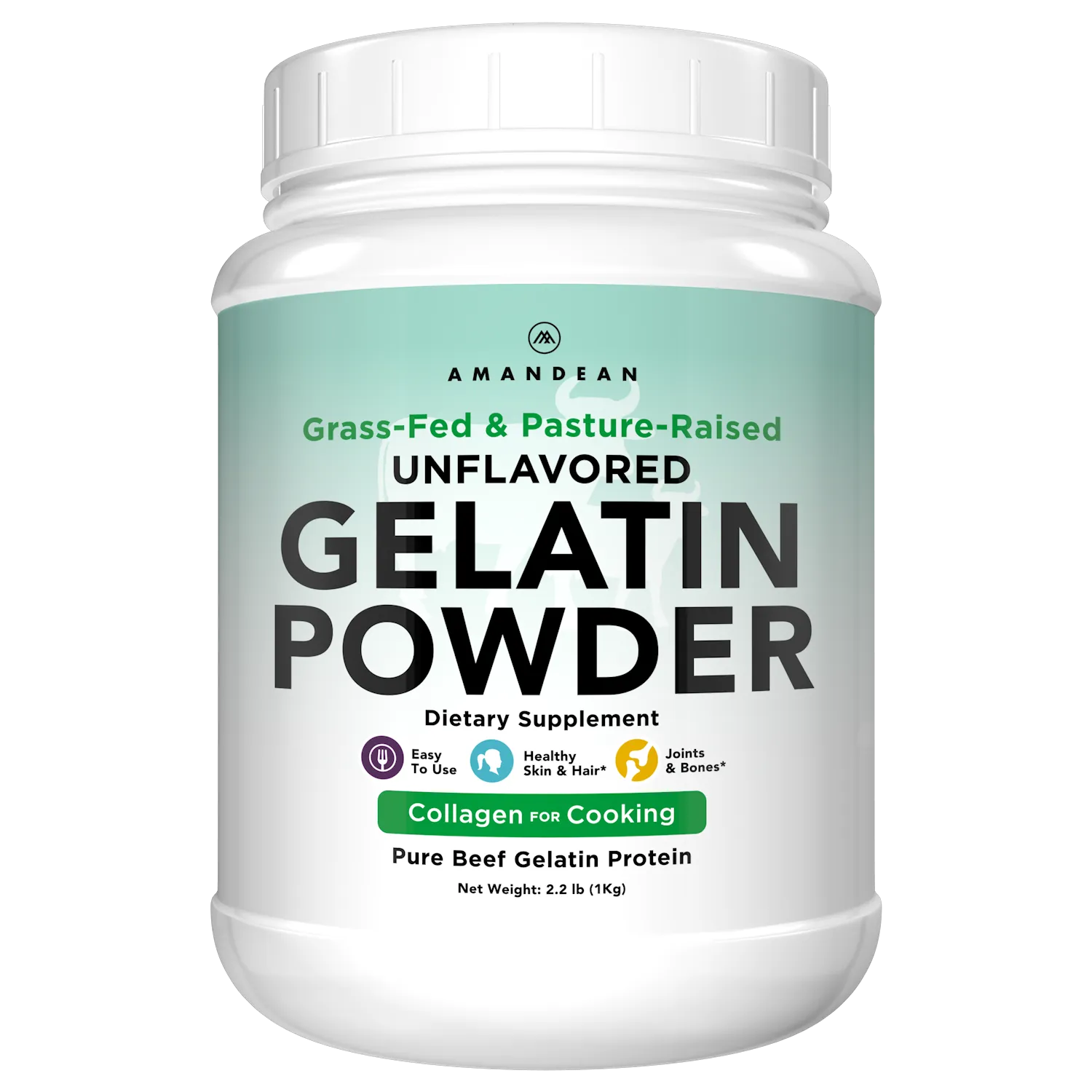 Premium Grass-Fed Gelatin Powder (1kg)
