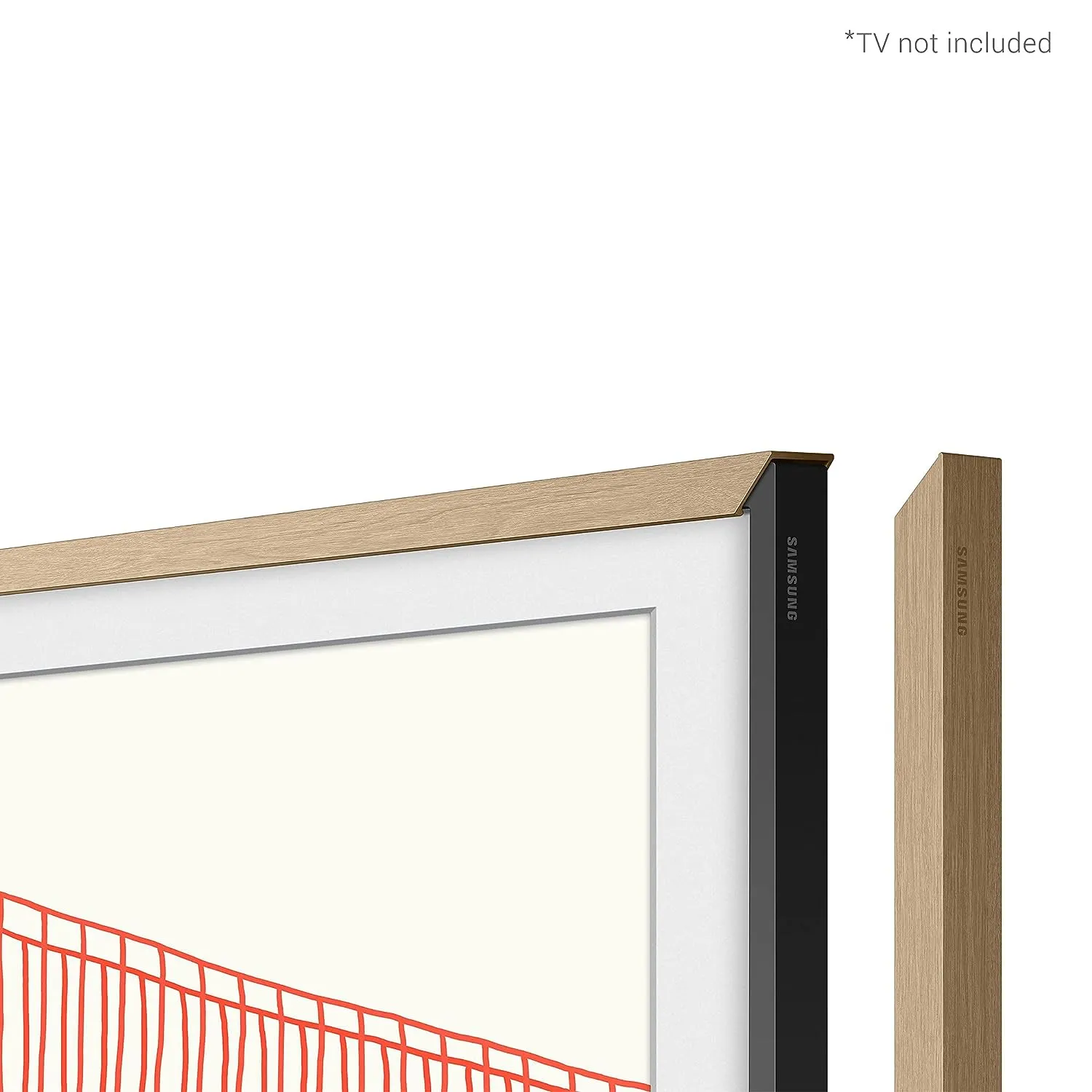Samsung The Frame TV 65 inch Bezel (Teak Color, VG-SCFA65TKBXL)