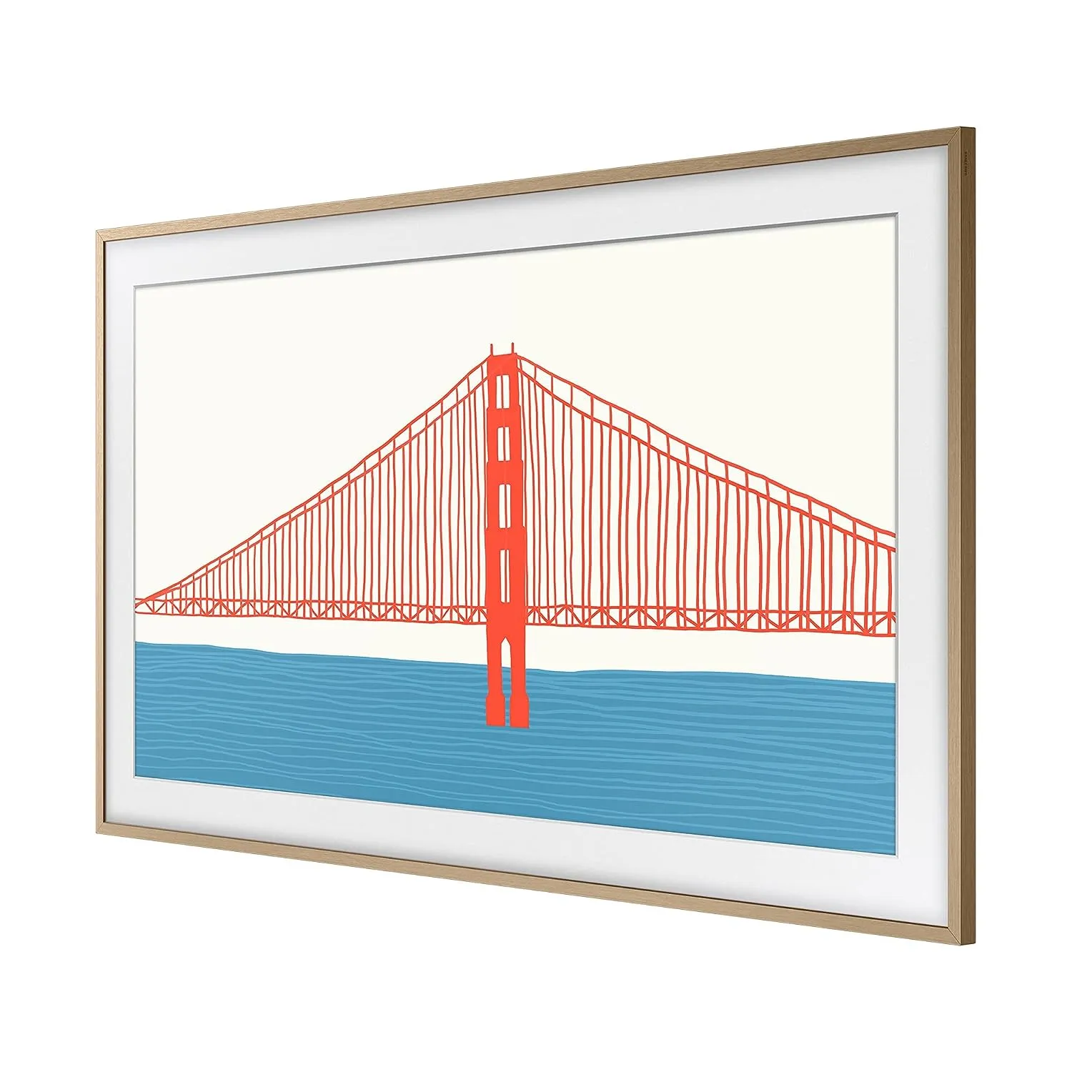 Samsung The Frame TV 65 inch Bezel (Teak Color, VG-SCFA65TKBXL)