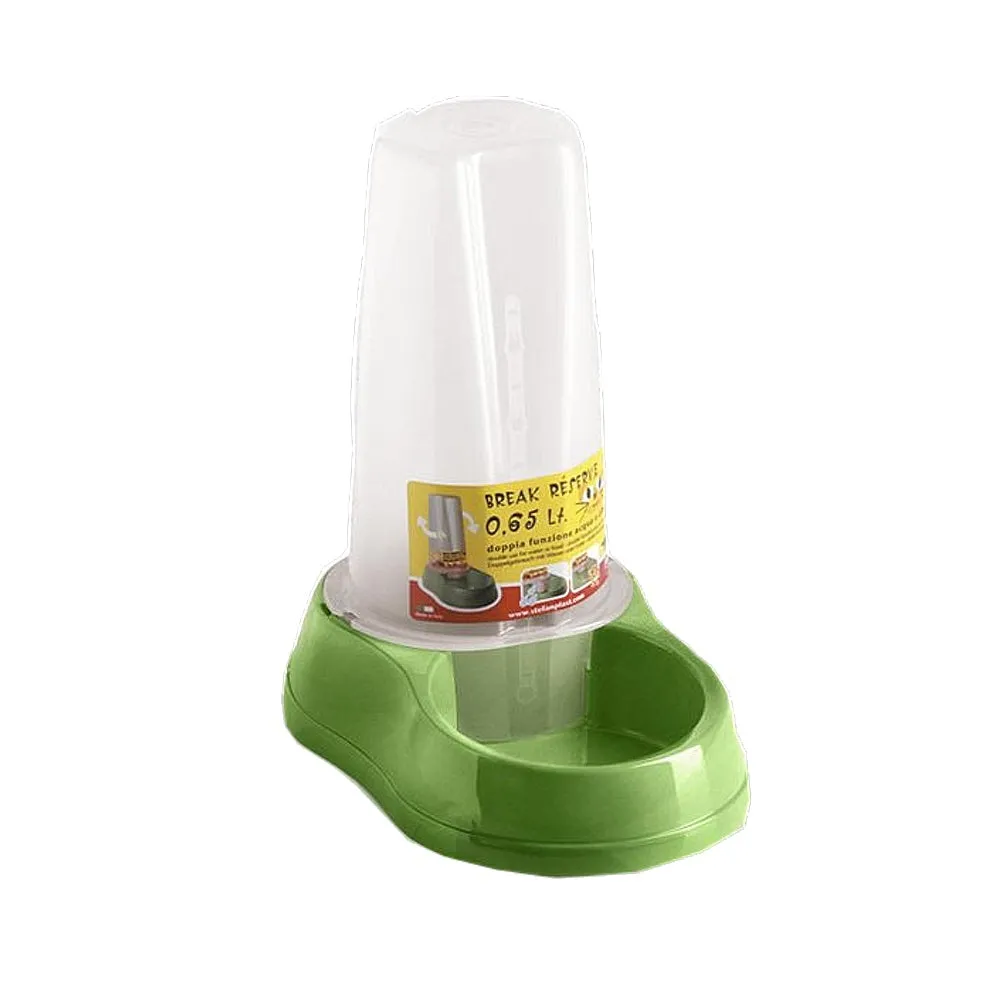 Stefanplast Food & Water Dispenser for Dogs & Cats 0.65L