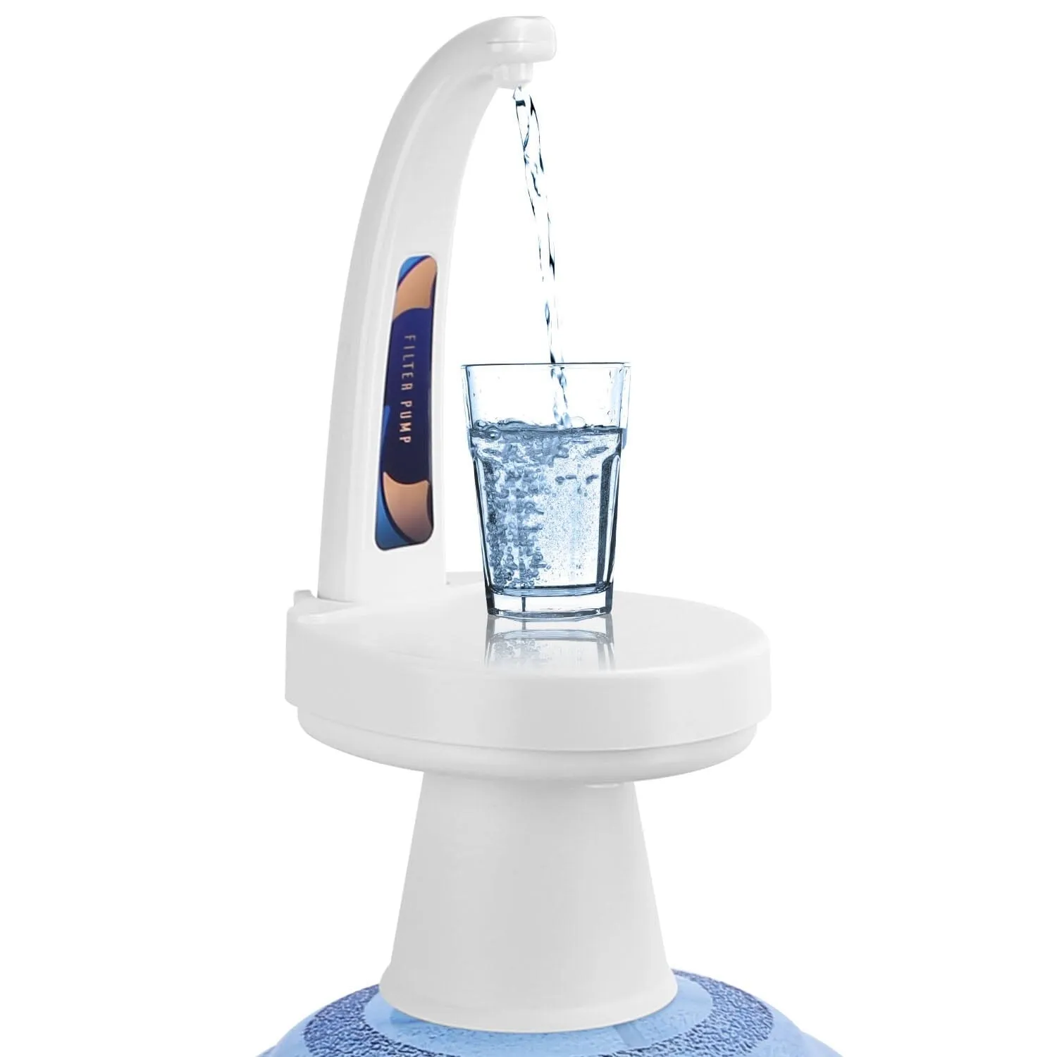 Water Bottle Dispenser USB Rechargeable Mini Water Jug for 1-5 Gallon Water Jugs